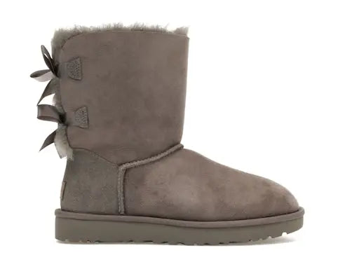 UGG Bailey Bow II Boot Grey (Women's) UGG