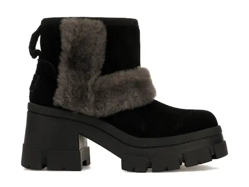 UGG Brooklyn Sunburst Heeled Boot Black UGG
