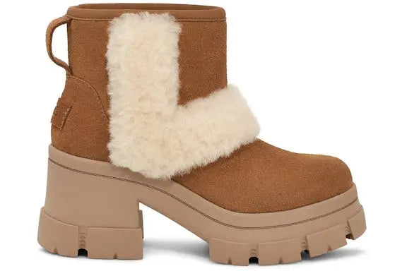 UGG Brooklyn Sunburst Heeled Boot Chestnut UGG