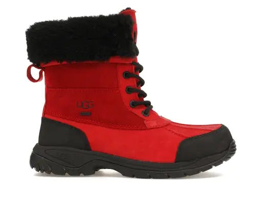 UGG Butte Samba Red Black UGG