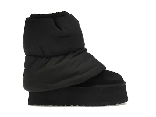 UGG Classic Mini Dipper Puffer Boot Black (Women's) UGG