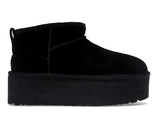 UGG Classic Ultra Mini Platform Boot Black (Women's) UGG