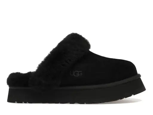 UGG Disquette Slipper Black (Women's) UGG