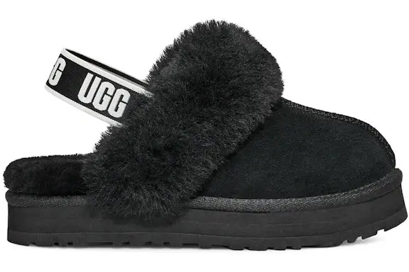 UGG Funkette Slipper Black (Kids) UGG