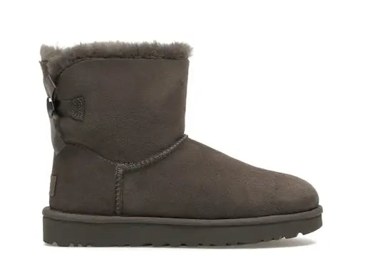 UGG Mini Bailey Bow II Boot Grey (Women's) UGG