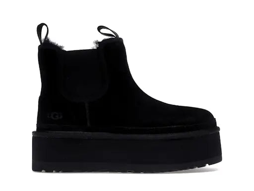 UGG Neumel Platform Chelsea Boot Black (Women's) UGG