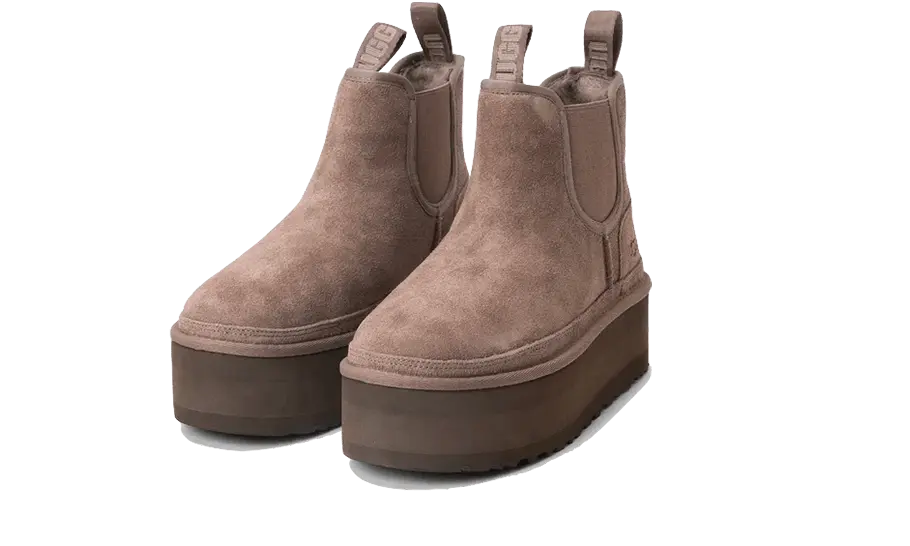 UGG Neumel Platform Chelsea Boot Smoke Plum UGG