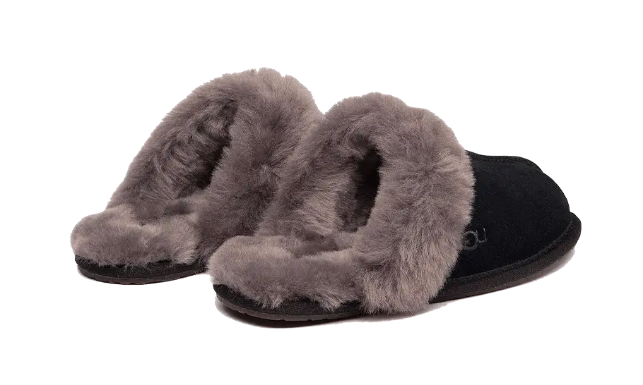UGG Scuffette II Slipper Black Grey UGG