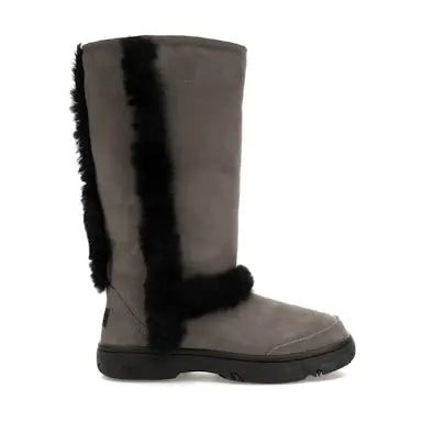 UGG Sunburst Tall Boot Grey Black (Women's) UGG