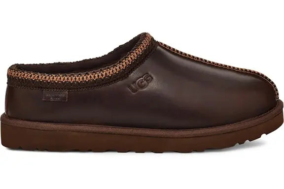 UGG Tasman LTHR Regen Slipper Ironwood UGG