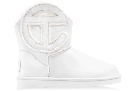 UGG x Telfar Logo Mini Crinkle White UGG