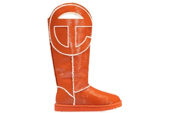 UGG x Telfar Logo Tall Crinkle Spicy Pumpkin UGG