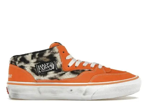 Vans Half Cab Supreme Leopard Orange Vans
