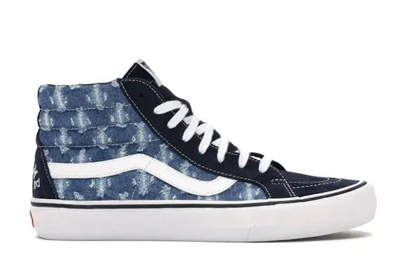 Vans Sk 8-Hi Supreme Hole Punch Denim Blue Vans