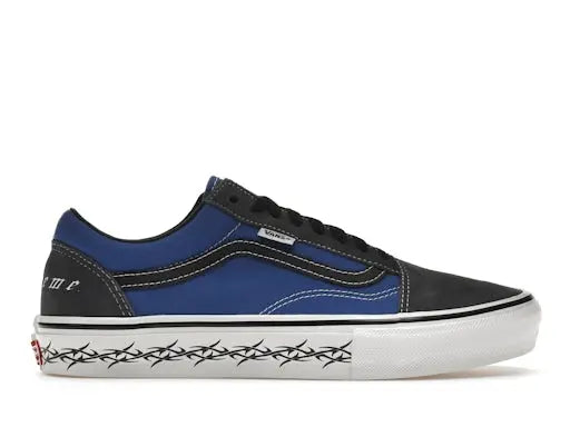 Vans Skate Old Skool Supreme Tribal Barbed Wire Royal Vans