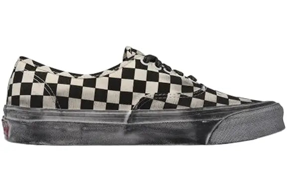Vans Vault OG Authentic LXStressed Black White Checkerboard Vans
