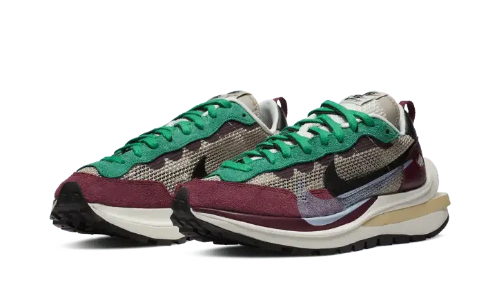 Vaporwaffle Sacai Villain Red Neptune Green VOSneakers