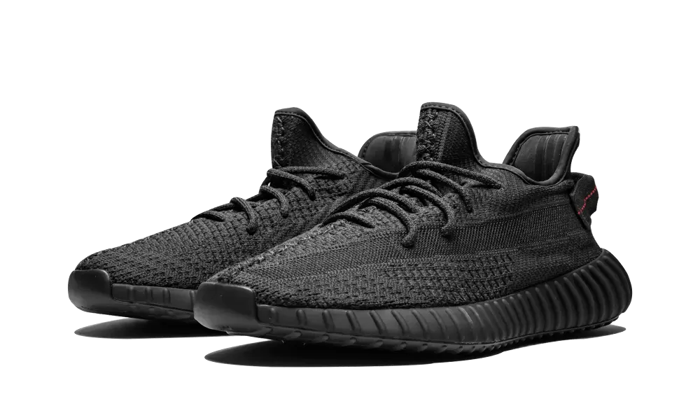 Yeezy Boost 350 V2 Static Black (Reflective) VOSneakers