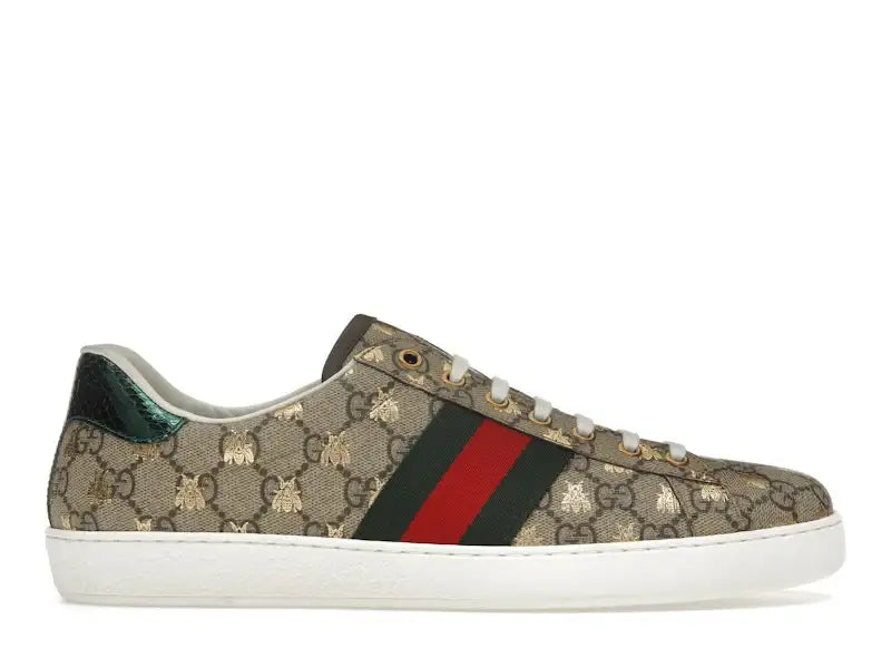 Gucci Ace Ebony Supreme Bees - VOSneakers