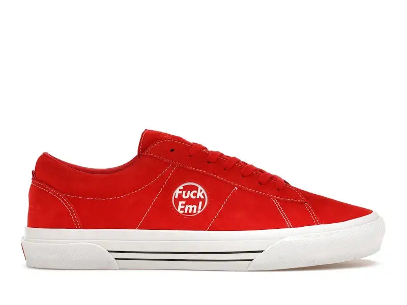 Vans Sid Supreme Fuck Em Red - VOSneakers