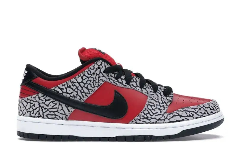 Nike SB Dunk Low Supreme Red Cement (2012) - VOSneakers