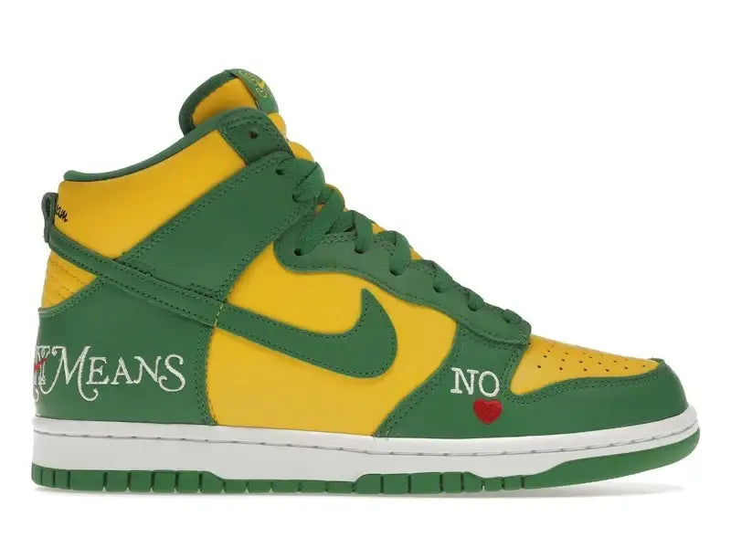 Nike SB Dunk High Supreme By Any Means Brazil - VOSneakers