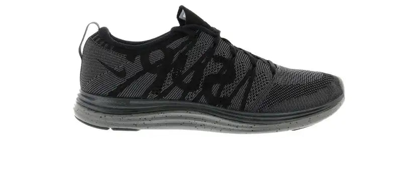 Nike Flyknit Lunar1+ Supreme Black - VOSneakers
