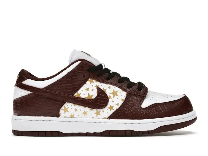 Nike SB Dunk Low Supreme Stars Barkroot Brown (2021) - VOSneakers