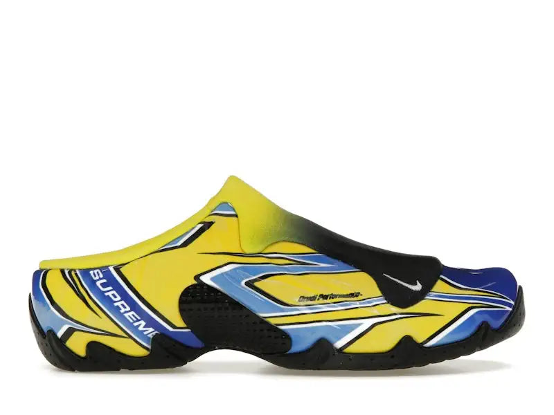 Nike Clogposite Supreme Opti Yellow Blue - VOSneakers
