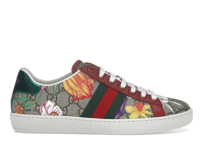 Gucci Ace Red GG Supreme (Women's) - VOSneakers