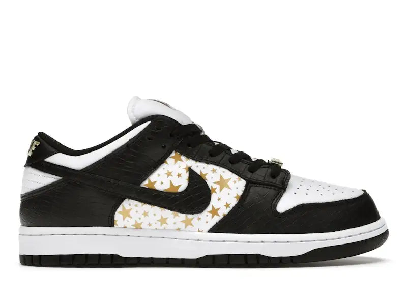 Nike SB Dunk Low Supreme Stars Black (2021) - VOSneakers