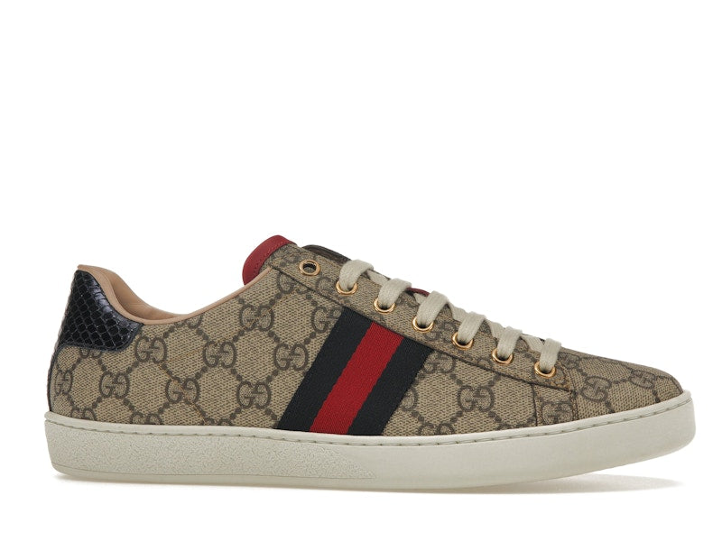 Gucci Ace GG Supreme Navy (Women's) - VOSneakers