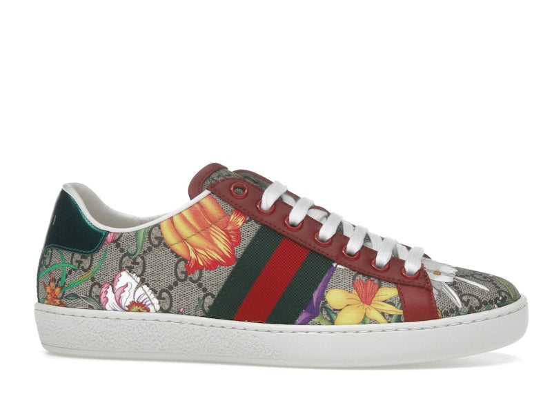 Gucci Ace Red GG Supreme (Women's) - VOSneakers