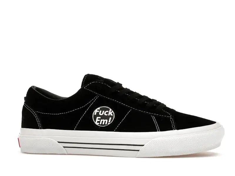 Vans Sid Supreme Fuck Em Black - VOSneakers