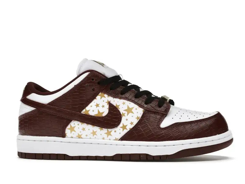 Nike SB Dunk Low Supreme Stars Barkroot Brown (2021) - VOSneakers