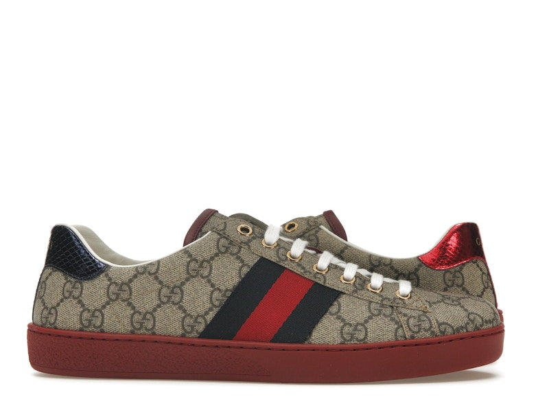 Gucci Ace GG Supreme Red - VOSneakers