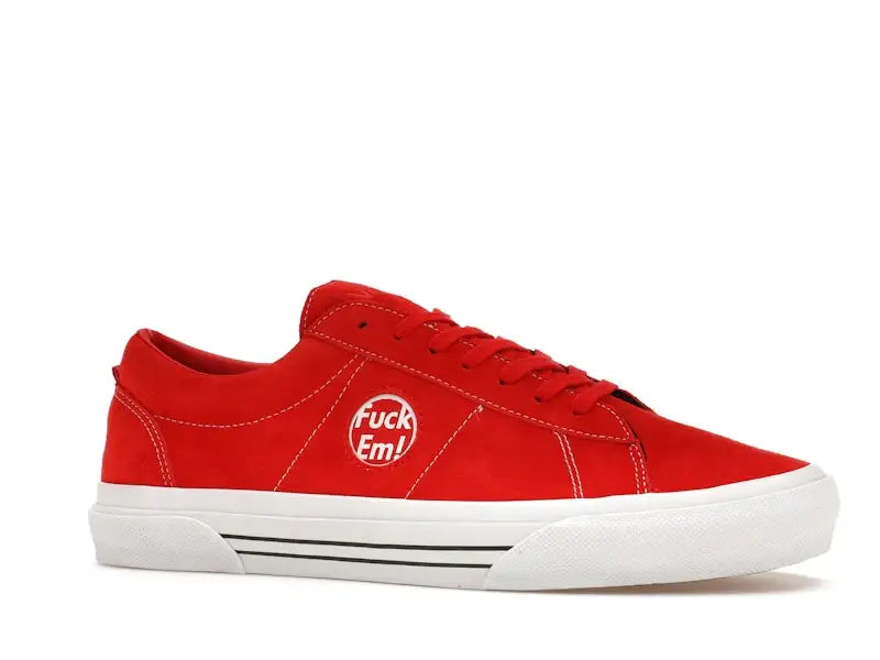 Vans Sid Supreme Fuck Em Red - VOSneakers