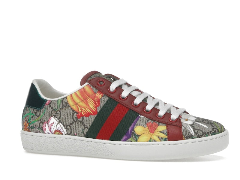 Gucci Ace Red GG Supreme (Women's) - VOSneakers