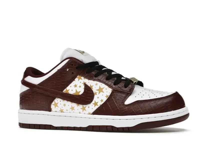Nike SB Dunk Low Supreme Stars Barkroot Brown (2021) - VOSneakers