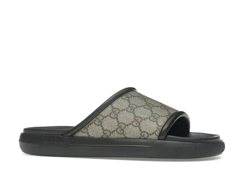 Gucci Persuit Supreme Slide Beige Ebony - VOSneakers