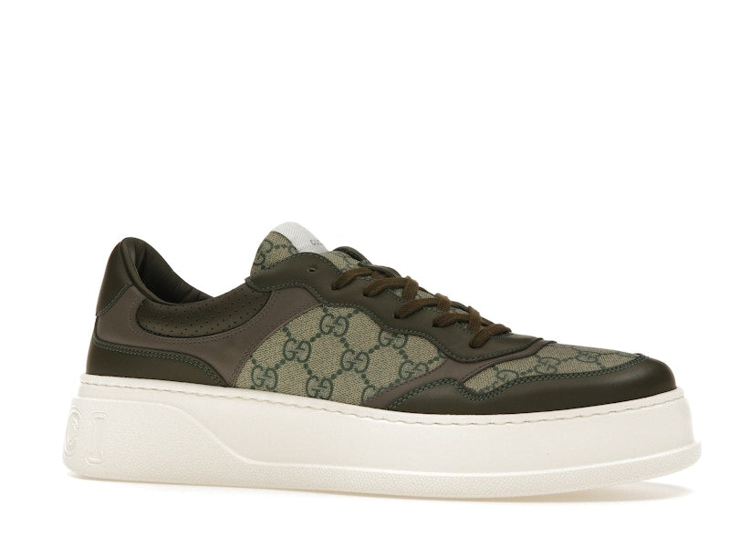 Gucci GG Supreme Sneaker Beige Green - VOSneakers
