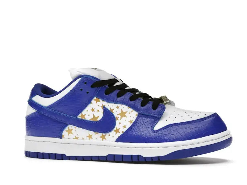 Nike SB Dunk Low Supreme Stars Hyper Royal (2021) - VOSneakers