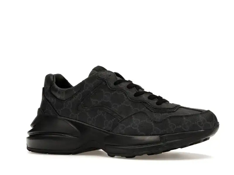 Gucci Rhyton Black GG Supreme Canvas - VOSneakers