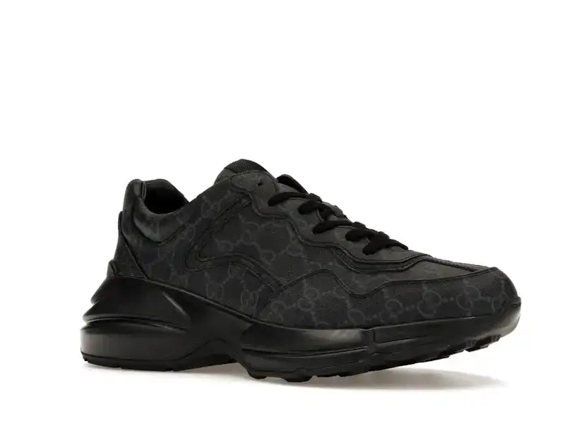 Gucci Rhyton Black GG Supreme Canvas - VOSneakers