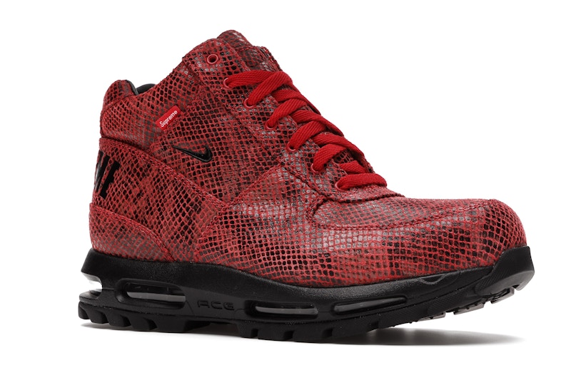Nike Air Max Goadome Supreme Fire Red - VOSneakers