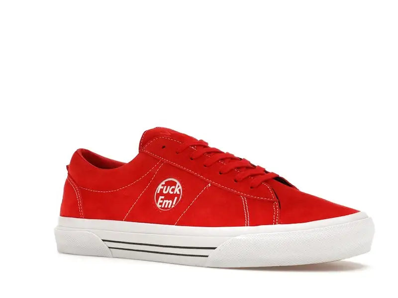 Vans Sid Supreme Fuck Em Red - VOSneakers