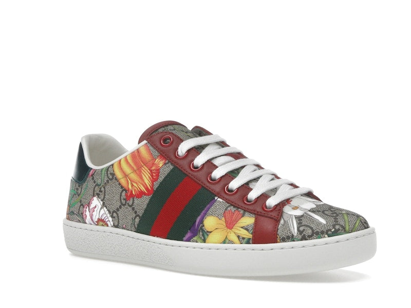 Gucci Ace Red GG Supreme (Women's) - VOSneakers