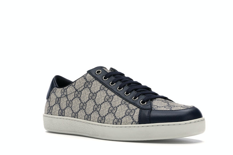 Gucci GG Supreme Low Navy - VOSneakers