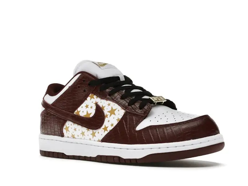 Nike SB Dunk Low Supreme Stars Barkroot Brown (2021) - VOSneakers