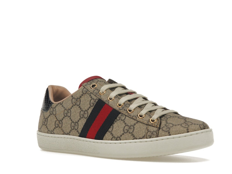 Gucci Ace GG Supreme Navy (Women's) - VOSneakers